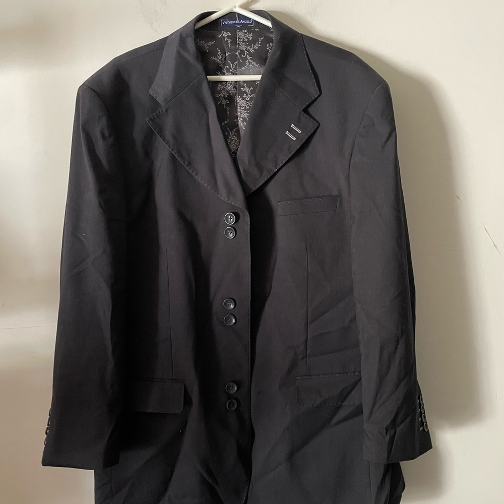 VITTORIO ST.ANGELO man’s blazer. Dark gray